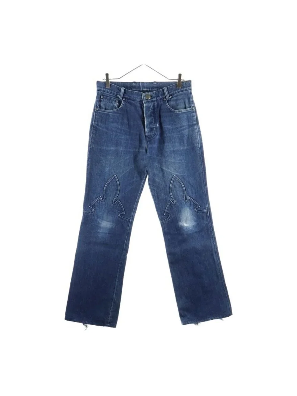 Chrome Hearts Vintage Fleurknee Dnm Pants Denim